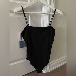 Aritzia Wilfred Free ‘Jamie’ Bodysuit - Black - New with tags